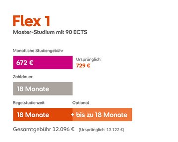 Flex-Modell 1 (Variante 90 ECTS)