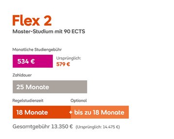 Flex-Modell 2 (Variante 90 ECTS)