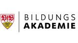 Logo der VfB Stuttgart Akademie, bestehend aus dem Wappen des Vereins und dem Schriftzug "VfB Stuttgart Akademie".